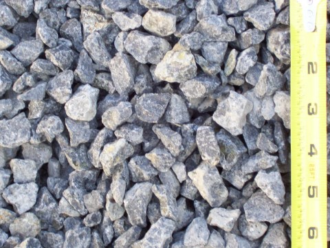 ¾ inch gravel